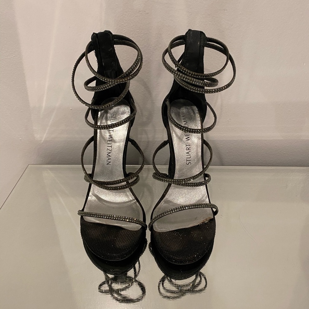 Stuart wietzman strappy ankle sandals